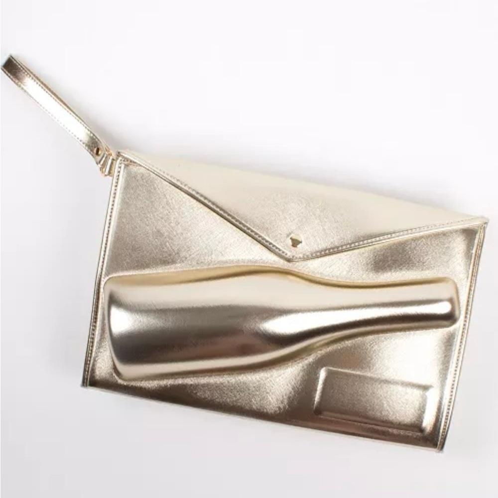 NWT 8 Oak Lane Clutch Wine Bottle Carrying Clutch Bag